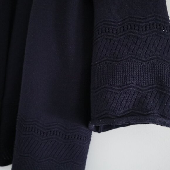 Verve Ami knit cardigan with 3/4 bell sleeves, S - cozy unique autumn layers - Picture 4 of 4